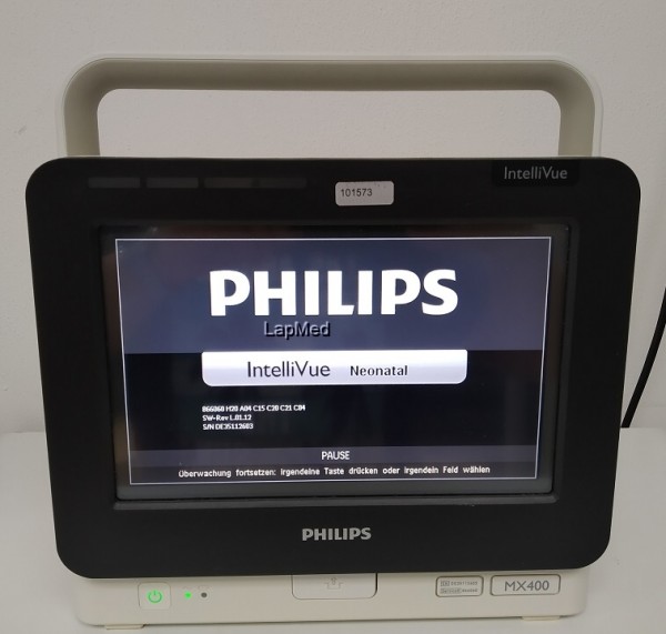 Philips IntelliVue MX 400 EKG SpO2 NIBP Patientenmonitor